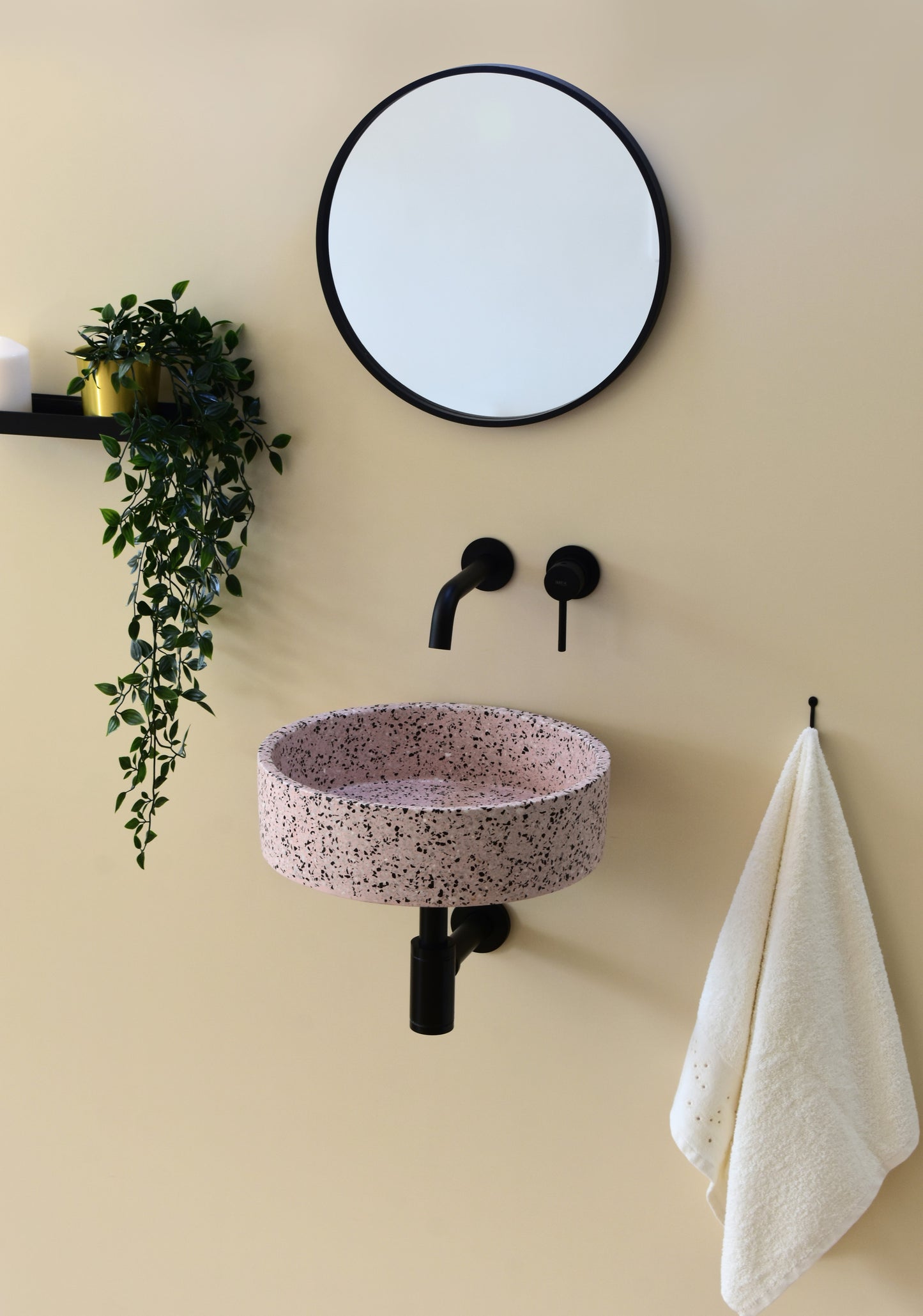 Eos Terrazzo Pink wandmodel