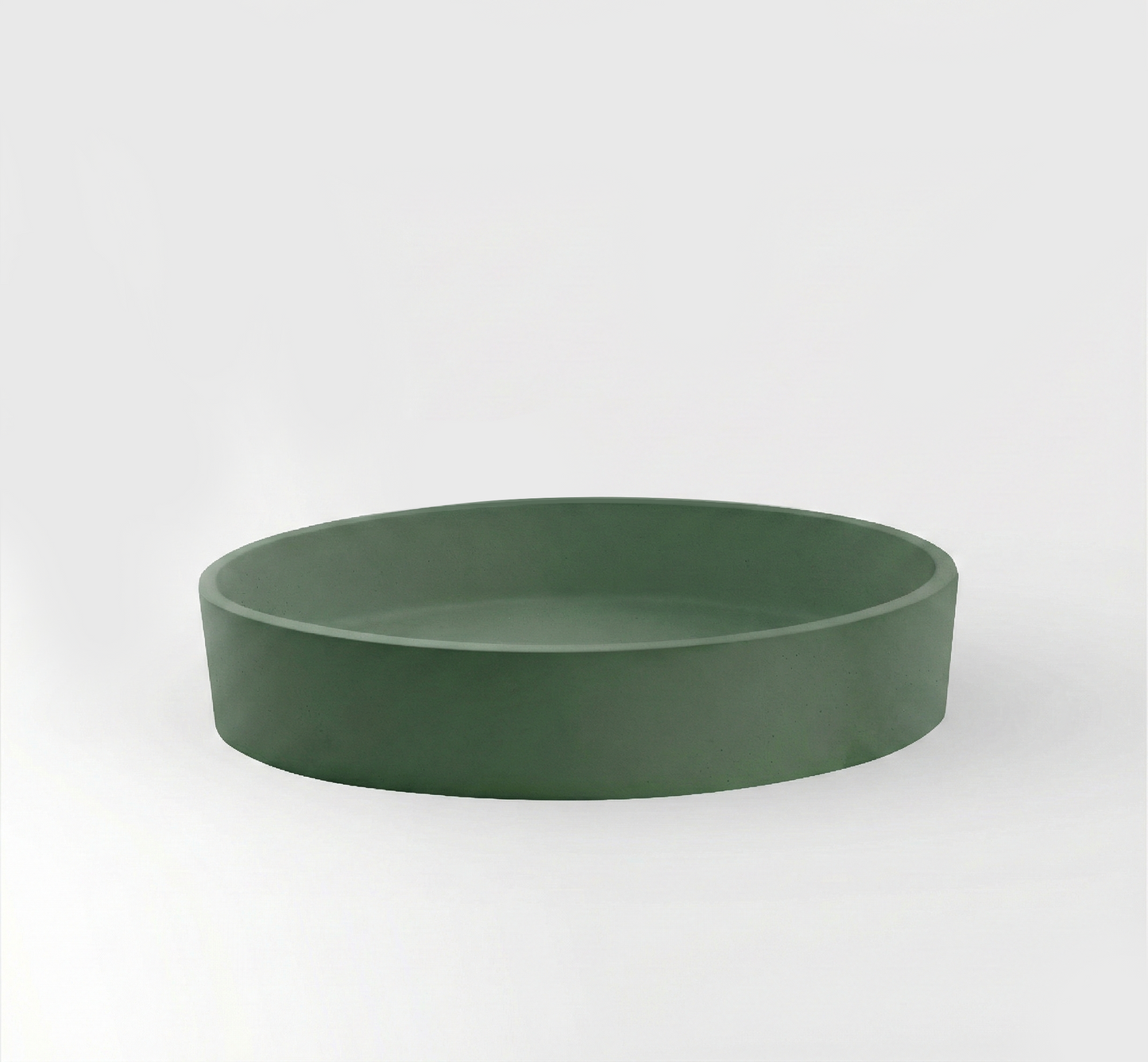 Lavabo de hormigón artesanal sobre encimera Iris — KreaConcrete