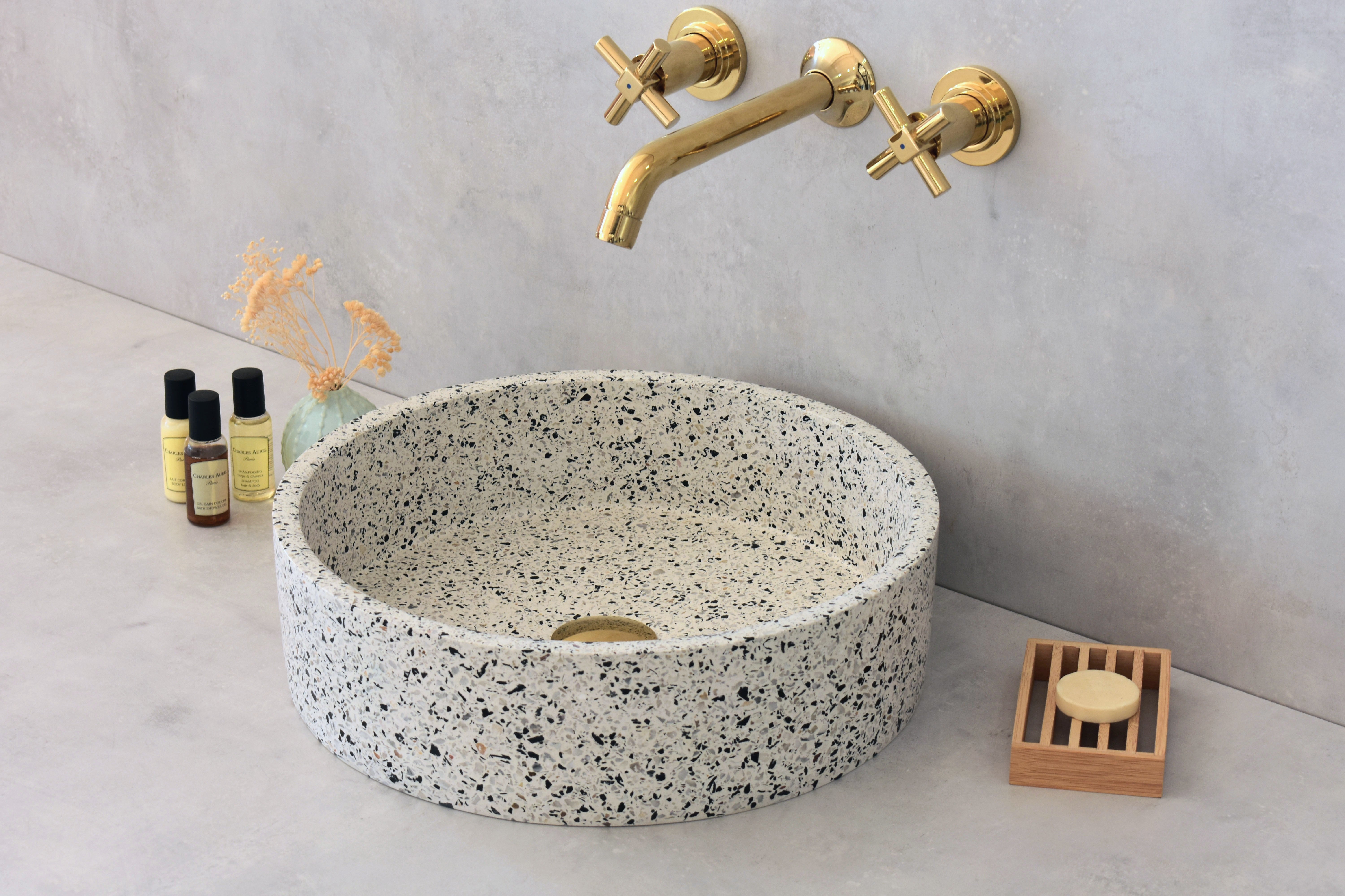 Discover our collection of handcrafted terrazzo basins and sinks for ...