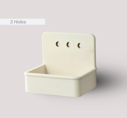 Lavabo mural de hormigón artesanal Dama Crema White — KreaConcrete