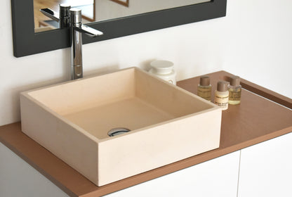 Handmade concrete countertop basin Alba — KreaConcrete