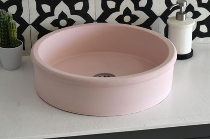 Handmade concrete countertop basin Duna — KreaConcrete