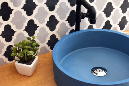 Handmade concrete countertop basin Eos — KreaConcrete