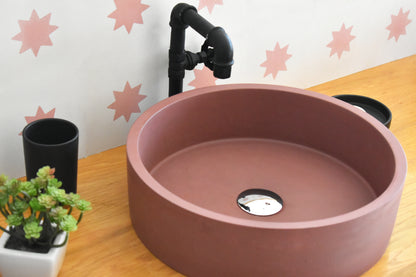Handmade concrete countertop basin Eos — KreaConcrete