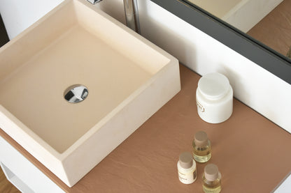 Handmade concrete countertop basin Alba — KreaConcrete
