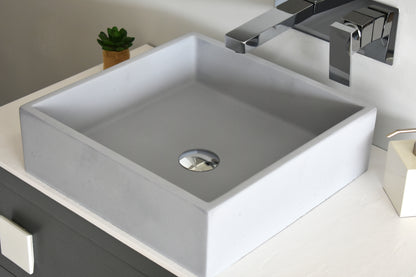 Handmade concrete countertop basin Alba — KreaConcrete