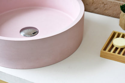 Handmade concrete countertop basin Eos — KreaConcrete