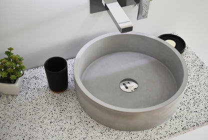 Handmade concrete countertop basin Eos — KreaConcrete