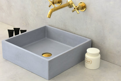 Handmade concrete countertop basin Alba — KreaConcrete