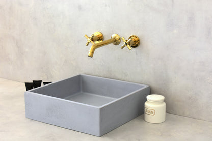 Handmade concrete countertop basin Alba — KreaConcrete