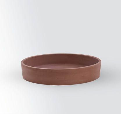 Lavabo de hormigón artesanal sobre encimera Iris — KreaConcrete