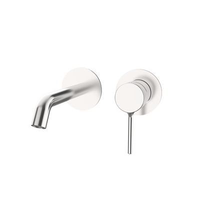 Wall-mounted single-lever faucet Time Stainless Steel finish — KreaConcrete