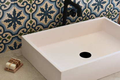 Handmade concrete countertop basin Mare — KreaConcrete