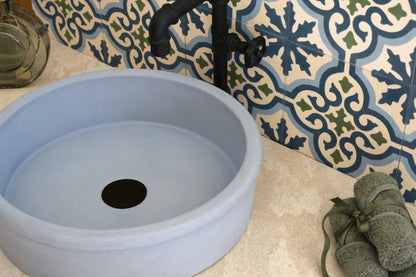 Handmade concrete countertop basin Duna — KreaConcrete