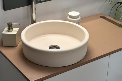 Handmade concrete countertop basin Duna — KreaConcrete